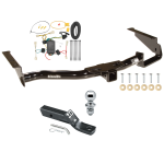 Trailer Tow Hitch For 04-06 Lexus RX330 07-09 RX350 Complete Package w/ Wiring and 1-7/8" Ball