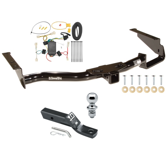 Trailer Tow Hitch For 04-06 Lexus RX330 07-09 RX350 Complete Package w/ Wiring and 1-7/8" Ball