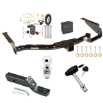 Trailer Tow Hitch For 04-06 Lexus RX330 07-09 RX350 Deluxe Package Wiring 2" Ball and Lock