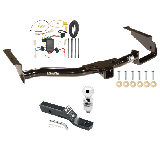 Trailer Tow Hitch For 04-06 Lexus RX330 07-09 RX350 Complete Package w/ Wiring and 2" Ball