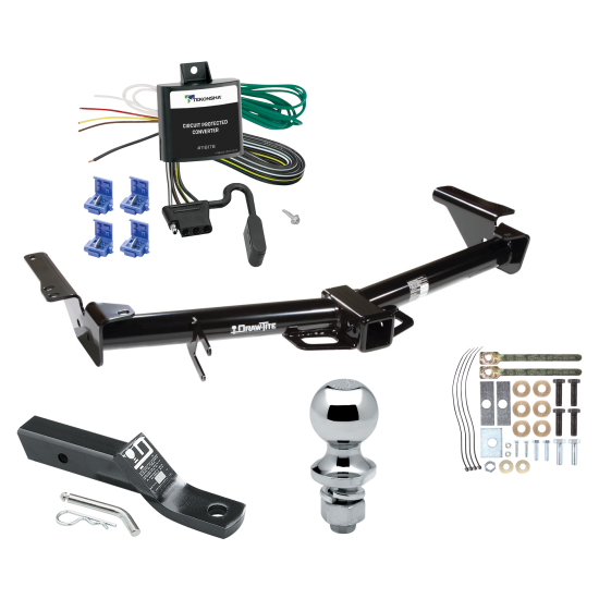 Trailer Tow Hitch For 03-06 Toyota 4Runner Complete Package w/ Wiring and 1-7/8" Ball