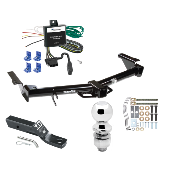 Trailer Tow Hitch For 03-06 Toyota 4Runner Complete Package w/ Wiring and 2" Ball