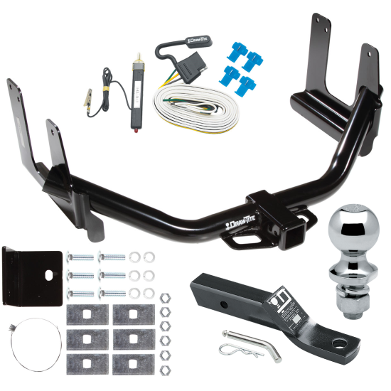 Trailer Tow Hitch For 04-05 Ford F-150 06 Lincoln Mark LT Complete Package w/ Wiring and 1-7/8" Ball