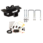 Trailer Tow Hitch For 04-09 Dodge Durango 07-09 Chrysler Aspen w/ Wiring Harness Kit