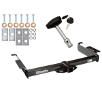 Trailer Tow Hitch For 96-24 Chevy Express GMC Savana w/ Security Lock Pin Key