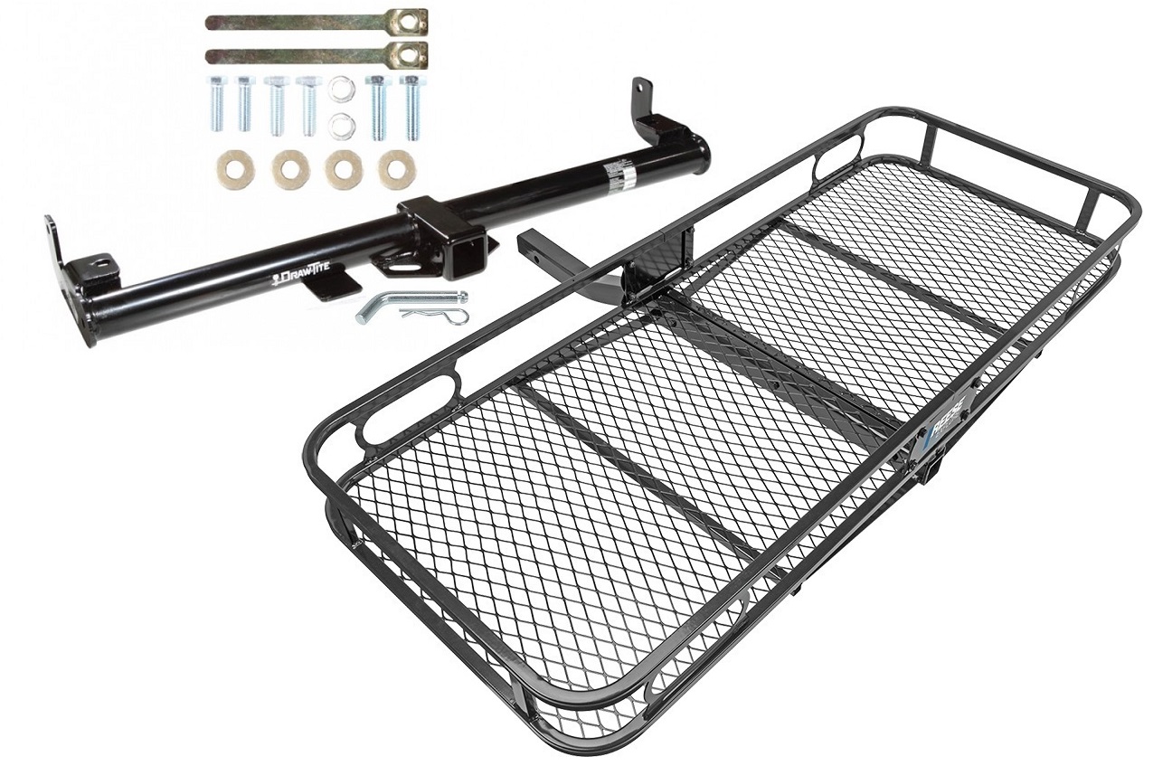 Trailer Tow Hitch For 97-06 Jeep Wrangler TJ Basket Cargo Carrier Platform  w/ Hitch Pin 