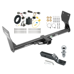 Trailer Tow Hitch For 15-18 Ford Edge Titanium Model Only Complete Package w/ Wiring and 1-7/8" Ball