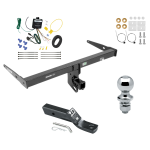 Trailer Tow Hitch For 13-18 Audi Q3 Complete Package w/ Wiring and 1-7/8" Ball