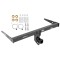 Trailer Tow Hitch For 13-18 Audi Q3 Platform Style 2 Bike Rack w/ Anti Rattle Hitch Lock