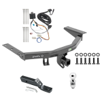 Trailer Tow Hitch For 16-22 Honda Pilot Complete Package w/ Wiring and 2" Ball