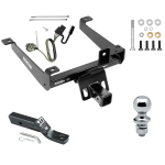 Trailer Tow Hitch For 14-21 Land Rover Range Rover Sport Except Diesel Complete Package w/ Wiring and 1-7/8" Ball