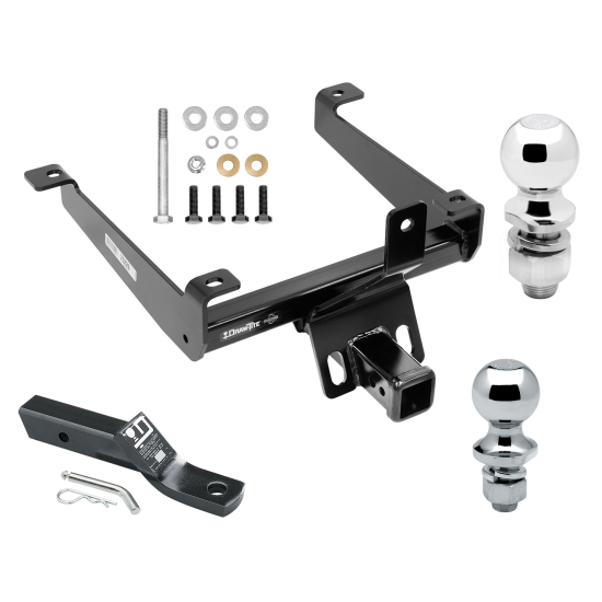 Trailer Tow Hitch For 14-21 Land Rover Range Rover Sport Except Diesel Receiver w/ 1-7/8" and 2" Ball