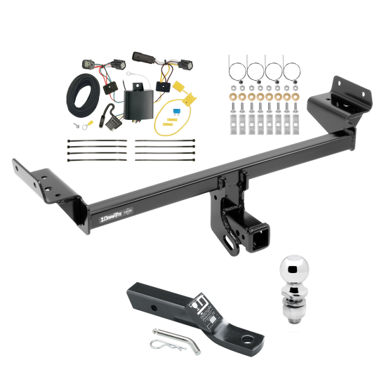 Trailer Tow Hitch For 15-18 Ford Edge Titanium and Sport Models Only Complete Package w/ Wiring and 2" Ball