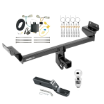 Trailer Tow Hitch For 16-18 Lincoln MKX Titanium and Sport Models Only Complete Package w/ Wiring and 1-7/8" Ball