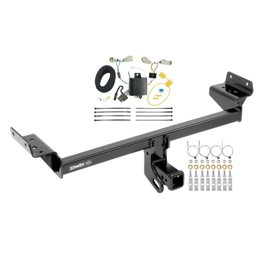 Trailer Tow Hitch For 16-18 Lincoln MKX w/ Wiring Harness Kit