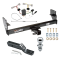 Trailer Tow Hitch For 05-15 Toyota Tacoma Except X-Runner Complete Package w/ Wiring and 1-7/8" Ball