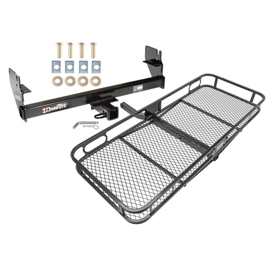 Trailer Tow Hitch For 05-15 Toyota Tacoma Except X-Runner Basket Cargo Carrier Platform w/ Hitch Pin