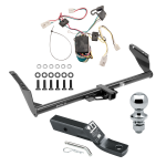 Trailer Tow Hitch For 04-10 Toyota Sienna w/ Wiring and 1-7/8" Ball