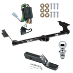 Trailer Tow Hitch For  99-04 Honda Odyssey Complete Package w/ Wiring and 1-7/8" Ball