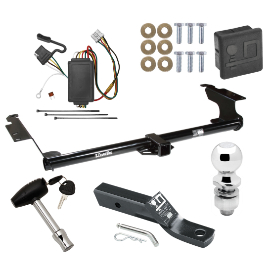 Trailer Tow Hitch For  05-10 Honda Odyssey Deluxe Package Wiring 2" Ball and Lock