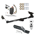 Trailer Tow Hitch For  05-10 Honda Odyssey Complete Package w/ Wiring and 2" Ball