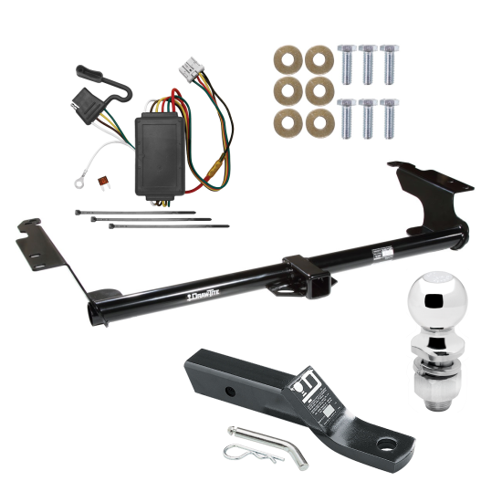 Trailer Tow Hitch For  05-10 Honda Odyssey Complete Package w/ Wiring and 2" Ball