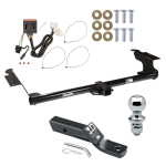 Trailer Tow Hitch For  11-17 Honda Odyssey Complete Package w/ Wiring and 1-7/8" Ball