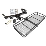 Trailer Tow Hitch For 97-09 Terraza Uplander Venture Montana Basket Cargo Carrier Platform Hitch Lock and Cover