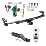 Trailer Tow Hitch For 08-09 Ford Taurus Mercury Sable Sedan Complete Package w/ Wiring and 2" Ball