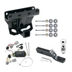 Trailer Tow Hitch For 05-06 Jeep Grand Cherokee Complete Package w/ Wiring and 2" Ball