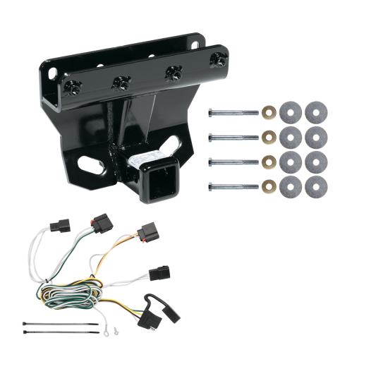 Trailer Tow Hitch For 07-10 Jeep Grand Cherokee w/ Wiring Harness Kit