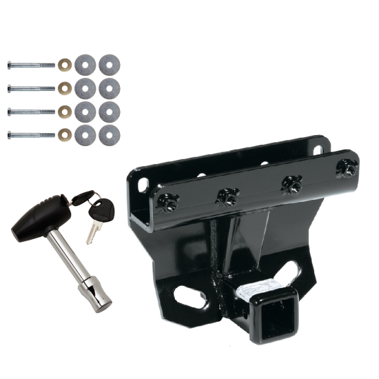 Trailer Tow Hitch For 05-10 Jeep Grand Cherokee WK 06-10 Commander w/ Security Lock Pin Key