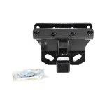 Trailer Tow Hitch For 05-10 Jeep Grand Cherokee WK Commander Basket Cargo Carrier Platform Hitch Lock and Cover