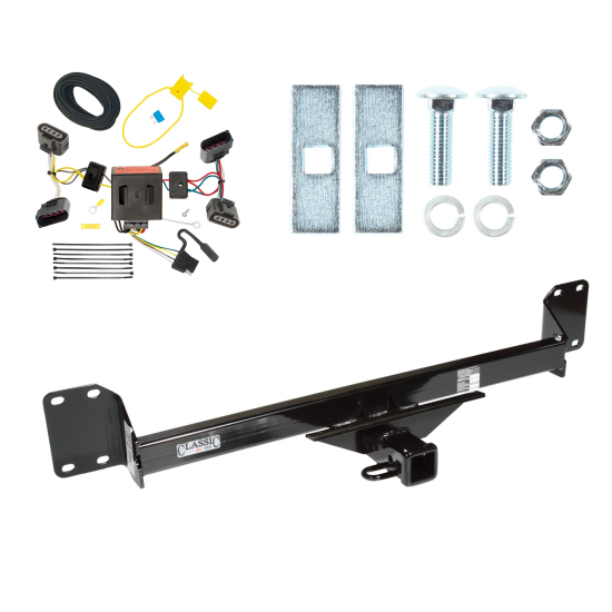 Trailer Tow Hitch For 04-10 Volkswagen Touareg w/ Wiring Harness Kit