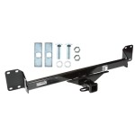 Trailer Tow Hitch For 04-10 VW Volkswagen Toureg Platform Style 2 Bike Rack w/ Anti Rattle Hitch Lock