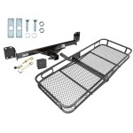 Trailer Tow Hitch For 04-10 VW Volkswagen Toureg Basket Cargo Carrier Platform Hitch Lock and Cover