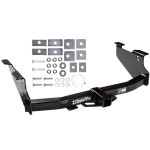 Trailer Tow Hitch For 03-09 Dodge Ram 1500 2500 3500 Platform Style 2 Bike Rack w/ Anti Rattle Hitch Lock