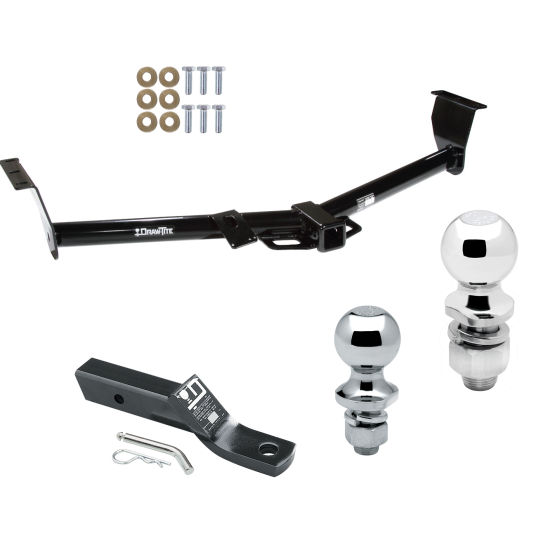 Trailer Tow Hitch For 07-09 Hyundai Entourage 06-12 14 KIA Sedona Receiver w/ 1-7/8" and 2" Ball