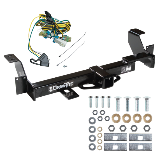 Trailer Tow Hitch For 02-07 Buick Rendezvous 01-05 Pontiac Aztek w/ Wiring Harness Kit