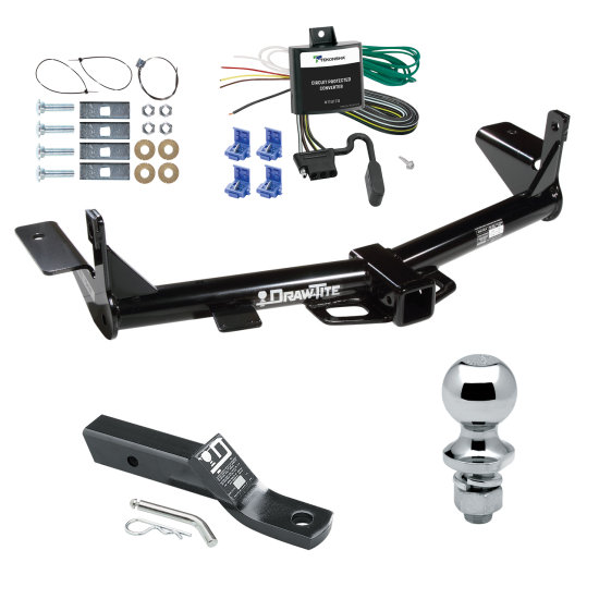 Trailer Tow Hitch For 06-10 Ford Explorer 08-10 Mercury Mountaineer Complete Package w/ Wiring and 1-7/8" Ball