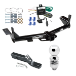 Trailer Tow Hitch For 06-10 Ford Explorer 08-10 Mercury Mountaineer Complete Package w/ Wiring and 2" Ball