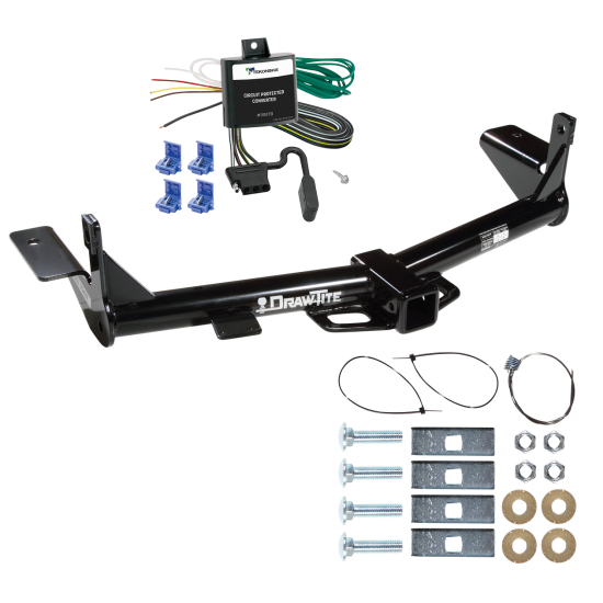 Trailer Tow Hitch For 06-10 Ford Explorer 08-10 Mercury Mountaineer w/ Wiring Harness Kit