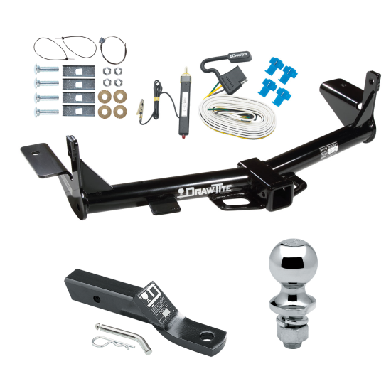 Trailer Tow Hitch For 06-07 Mercury Mountaineer Complete Package w/ Wiring and 1-7/8" Ball