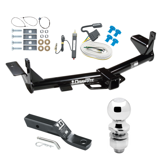 Trailer Tow Hitch For 06-07 Mercury Mountaineer Complete Package w/ Wiring and 2" Ball