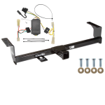 Trailer Tow Hitch For 06-13 Suzuki Grand Vitara Except 3 Dr Hatchback w/ Wiring Harness Kit