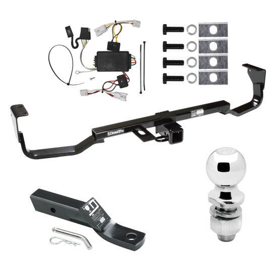 Trailer Tow Hitch For 07-09 Hyundai Santa Fe Complete Package w/ Wiring and 2" Ball