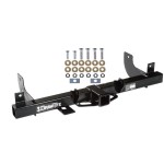 Trailer Tow Hitch For 06-08 Ford F-150 Lincoln Mark LT Platform Style 2 Bike Rack w/ Anti Rattle Hitch Lock 