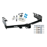 Trailer Tow Hitch For 99-13 Chevy Silverado GMC Sierra 1500 99-07 2500 LD w/ Wiring Harness Kit