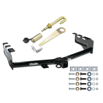 Trailer Tow Hitch For 99-13 Chevy Silverado GMC Sierra 1500 and 99-04 2500 LD w/ J-Pin Anti-Rattle Lock