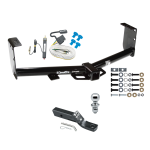 Trailer Tow Hitch For 07-21 Toyota Tundra Complete Package w/ Wiring and 1-7/8" Ball